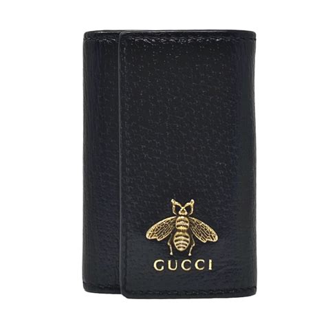 gucci animalier key case|Gucci keyring pouch.